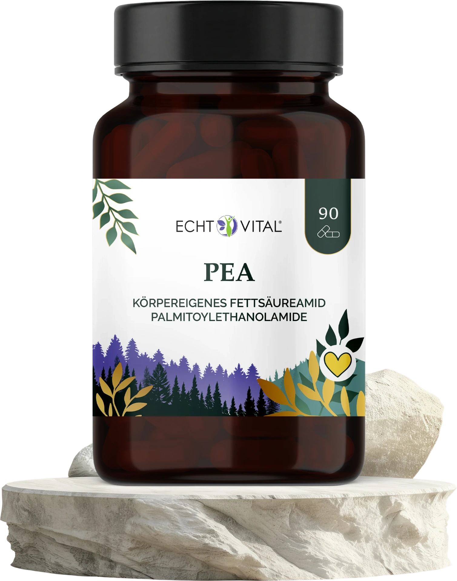 PEA Kapseln Produktdose Echt Vital